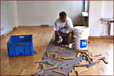 Abbildung 1 - Arbeiter bei Renovierung
